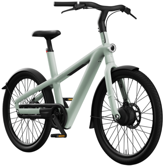 Vanmoof S6 open Pearl Mint